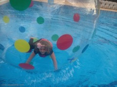 Walk on water with Aqua Park Walk on water with Aqua Park